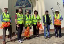 Local councillors lead litterpick