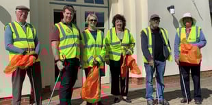 Local councillors lead litterpick