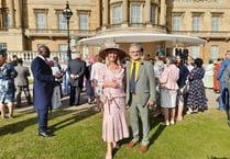 Councillor attends Palace garden party