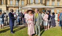 Councillor attends Palace garden party