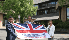 Powys thanks to Armed Forces
