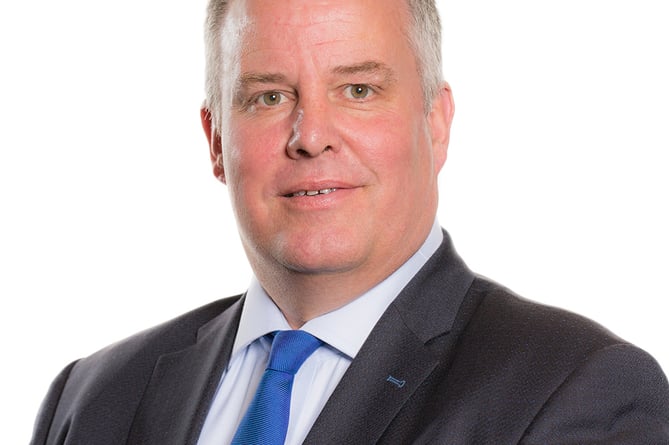 Headshot of Andrew RT Davies, leader of the Welsh Conservatives in the Senedd