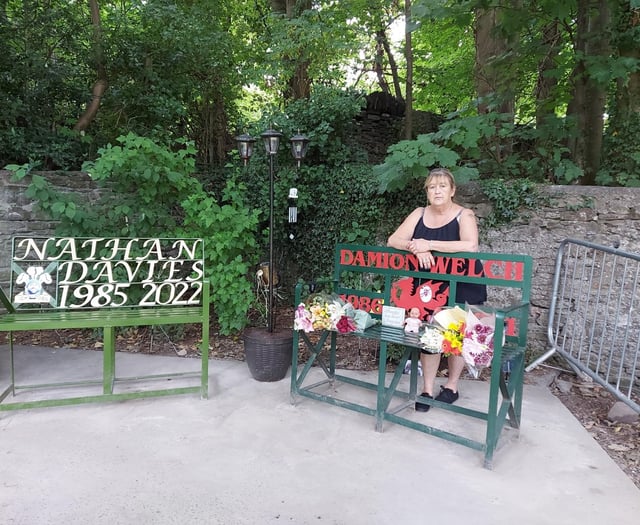 Anger and upset at bench vandals