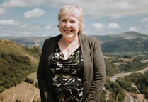County council leader at Usk Show
