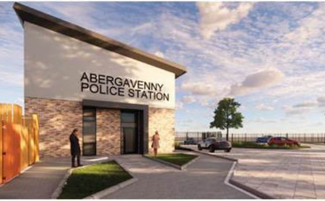 New Abergavenny police station