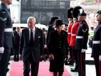 King Charles and Queen Consort welcomed to Senedd in Cardiff Bay