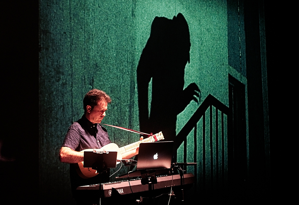 Silent masterpiece takes to big screen in Abergavenny with live score