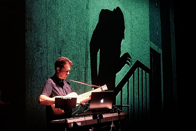 Silent masterpiece takes to big screen in Abergavenny with live score