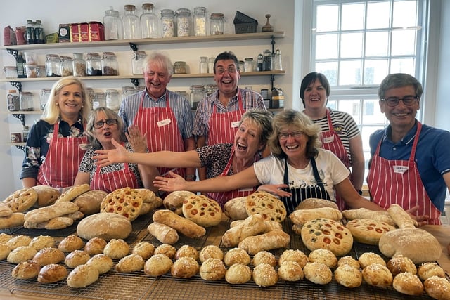 Top dough rises for the Abergavenny Baker
