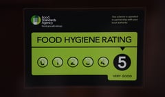 Food hygiene ratings given to 16 Monmouthshire establishments