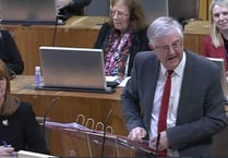 First Minister angry reaction to NHS question in Senedd