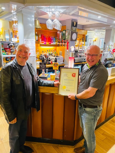 Camra presentation at Grofield