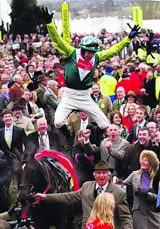 Sam Thomas at Cheltenham