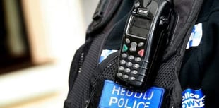 Emergency services respond to two-car collision in Abergavenny