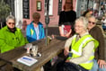 A welcome break for litter-pickers