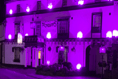 The Bear Hotel turns purple to mark World Polio Day