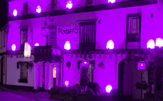 The Bear Hotel turns purple to mark World Polio Day