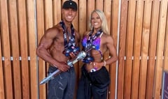 Toni and Ashley show their muscles by making a mark in debut comp