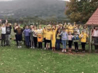 Cooking and Fundraising in Llandbedr