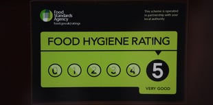 Food hygiene ratings handed to 10 Monmouthshire establishments