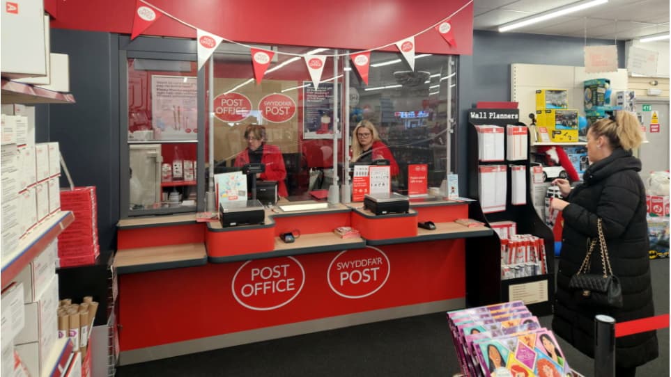 Abergavenny Post Office reopens