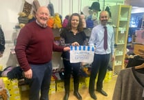 MS visits local store ahead of Small Business Saturday