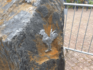 Theft of statue parts