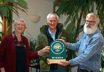 RHS award for Nant-y-Bedd gardens