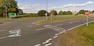 Two-vehicle A40 collision at Raglan leaves one lane closed