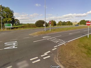 Two-vehicle A40 collision at Raglan leaves one lane closed