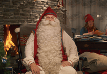 Santa Claus' first Christmas message from Lapland, Finland
