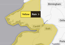 Yellow weather warning in place over Abergavenny