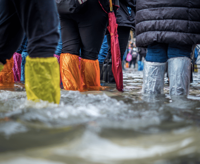 Roads closed as floods strike across Monmouthshire