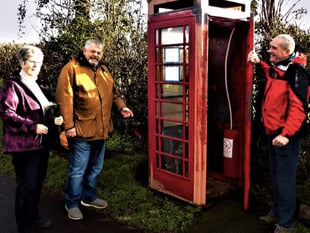 Red box to be new home to life-saving defibrillator for Llanddewi Skirrid area