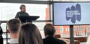 Tears as Holocaust survivor speaks of the horrors faced by millions 