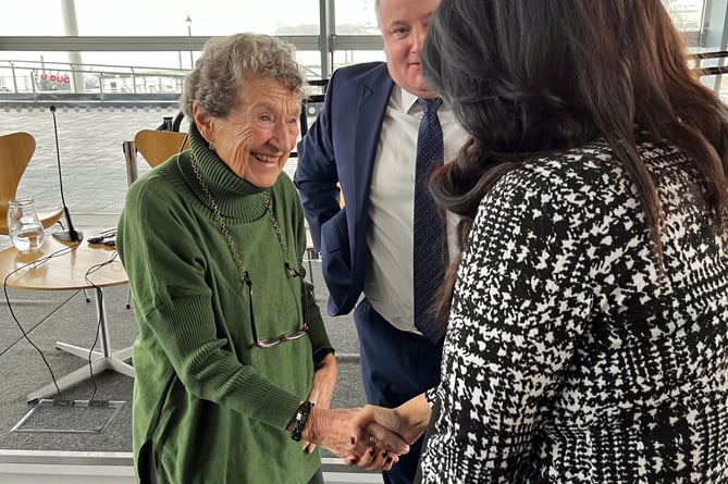 Hedi Argent at Senedd