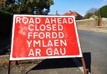 Traffic chaos in Aber