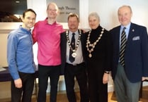 Aber's Mayor hosts charity night at theatre
