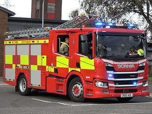 Fire service holds water training