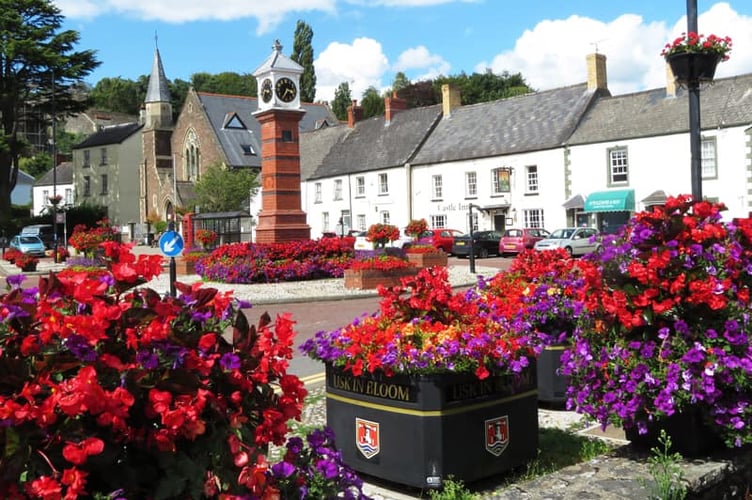 The 'Town of Flowers' has been named the warmest in Wales