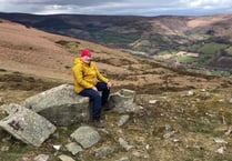 84 year old Ian says he will complete the 35 mile walk at all costs 