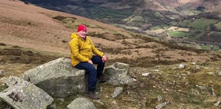A walk to remember for local Ian Waddell! 