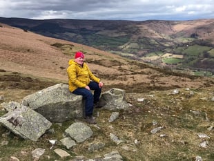A walk to remember for local Ian Waddell! 