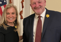 Peter Fox MS celebrates St David’s Day at US Embassy