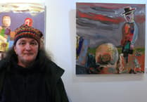 Artist showing work in Crickhowell, Brecon and London