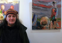 Artist showing work in Crickhowell, Brecon and London