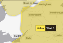 Southwesterly winds to impact Abergavenny