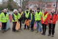 Cigarette buts and poo bags are a problem say Keep Abergavenny Tidy