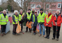 Cigarette buts and poo bags are a problem say Keep Abergavenny Tidy