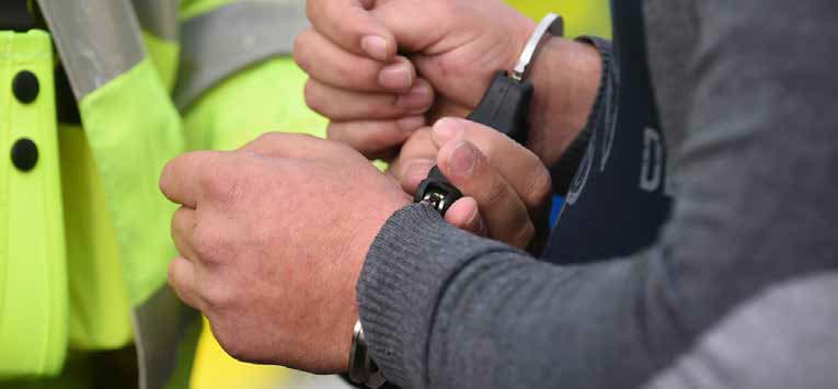 Drink-driving arrest after A465 crash